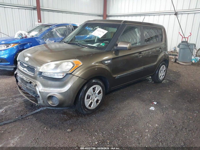 2013 Kia Soul VIN KNDJT2A51D7561337 IAAI salvage auction — FRONT END, Salvage Title, sold $450 on 2026-07-09 (photo 2)