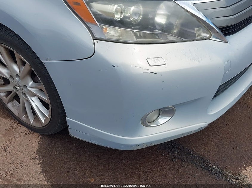 2010 Lexus Hs 250h VIN JTHBB1BA4A2002921 IAAI salvage auction — NORMAL WEAR, Clear (Hawaii), sold $450 on 2026-07-28 (photo 6)