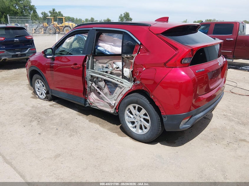 2019 Mitsubishi Eclipse cross VIN JA4AT3AA4KZ015758 IAAI salvage auction — LEFT SIDE, Salvage Title, sold $25 on 2026-08-02 (photo 3)