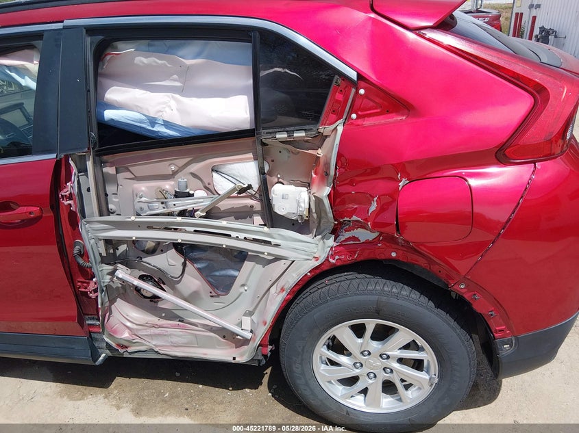 2019 Mitsubishi Eclipse cross VIN JA4AT3AA4KZ015758 IAAI salvage auction — LEFT SIDE, Salvage Title, sold $25 on 2026-08-02 (photo 6)