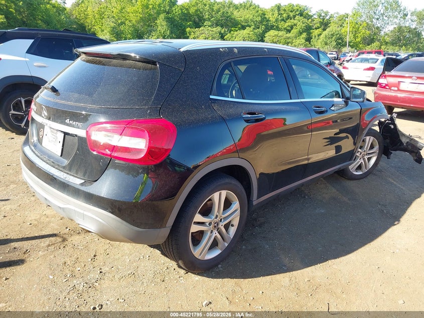 2018 Mercedes-benz Gla-klasse VIN WDCTG4GBXJJ431569 IAAI salvage auction — FRONT END, Salvage Title, sold $2,375 on 2026-07-29 (photo 4)
