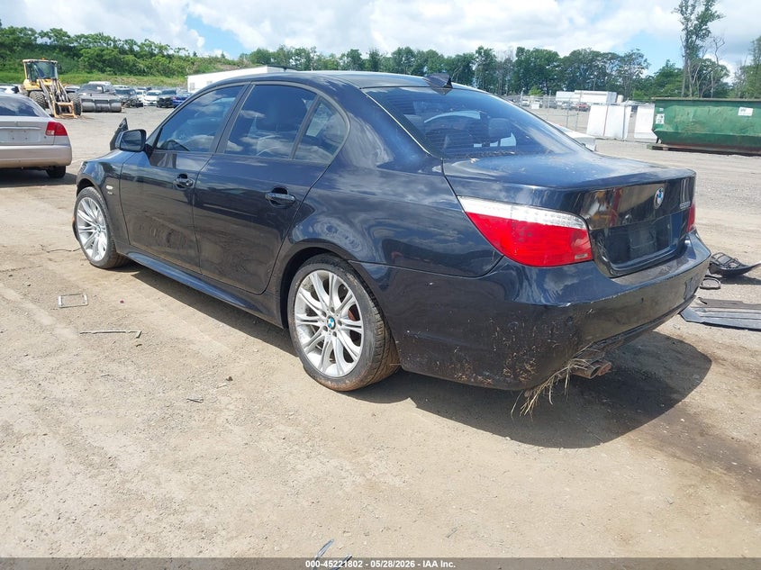 2010 BMW 5er VIN WBANV1C59AC389173 IAAI salvage auction — FRONT END, Salvage (Pennsylvania), sold $25 on 2026-07-16 (photo 3)