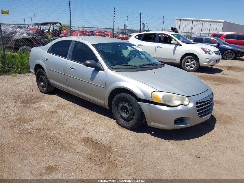 2004 Chrysler Sebring VIN 1C3EL46R84N375240 IAAI salvage auction — FRONT END, Clear (Arizona), sold $250 on 2026-07-09 (photo 1)