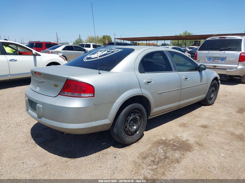 2004 Chrysler Sebring VIN 1C3EL46R84N375240 IAAI salvage auction — FRONT END, Clear (Arizona), sold $250 on 2026-07-09 (photo 4)