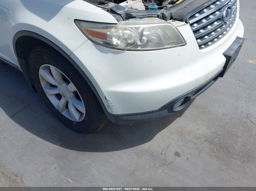 2003 Infiniti Fx35 VIN JNRAS08W03X002155 IAAI salvage auction — NORMAL WEAR, Bill Of Sale (California), sold $300 on 2026-07-06 (photo 6)