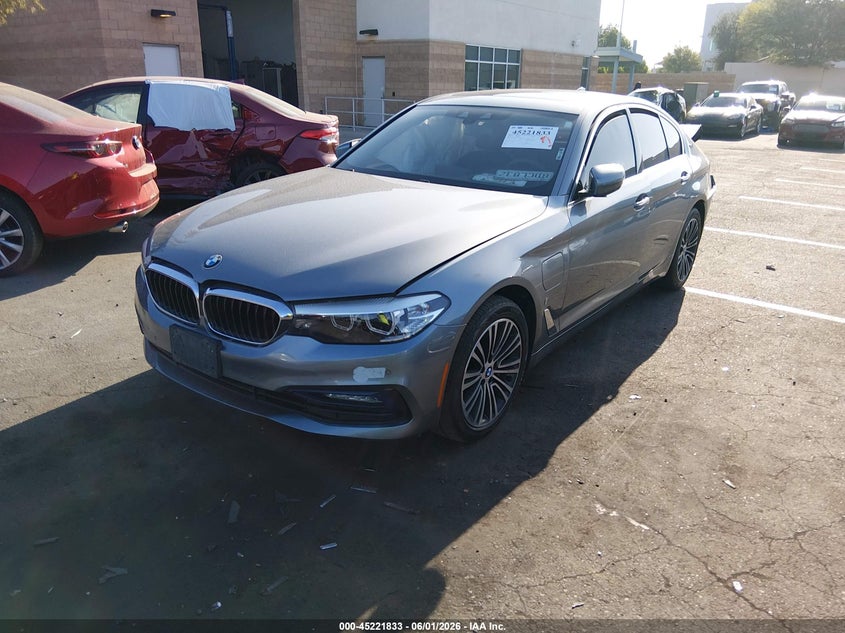 2018 BMW 5er VIN WBAJA9C53JB249439 IAAI salvage auction — REAR END, Salvage Title, sold $1,900 on 2026-07-10 (photo 2)