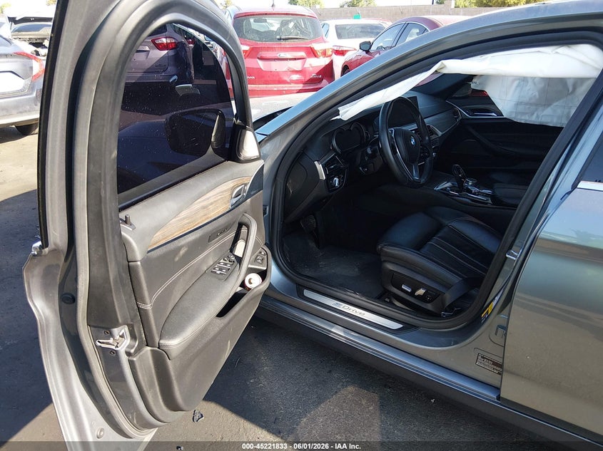 2018 BMW 5er VIN WBAJA9C53JB249439 IAAI salvage auction — REAR END, Salvage Title, sold $1,900 on 2026-07-10 (photo 5)