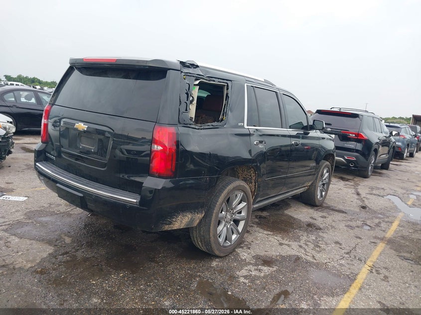 2015 Chevrolet Tahoe VIN 1GNSCCKC9FR153982 IAAI salvage auction — RIGHT REAR, Salvage Title, sold $7,950 on 2026-07-22 (photo 4)