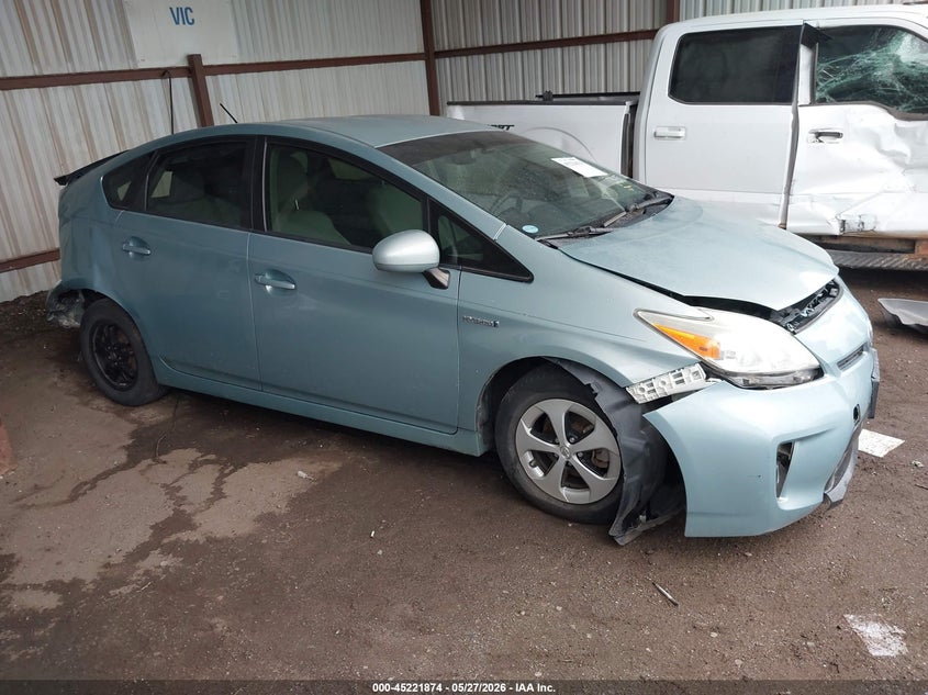 2015 Toyota Prius VIN JTDKN3DU3F1959064 IAAI salvage auction — FRONT & REAR, Salvage Title, sold $925 on 2026-07-29 (photo 1)