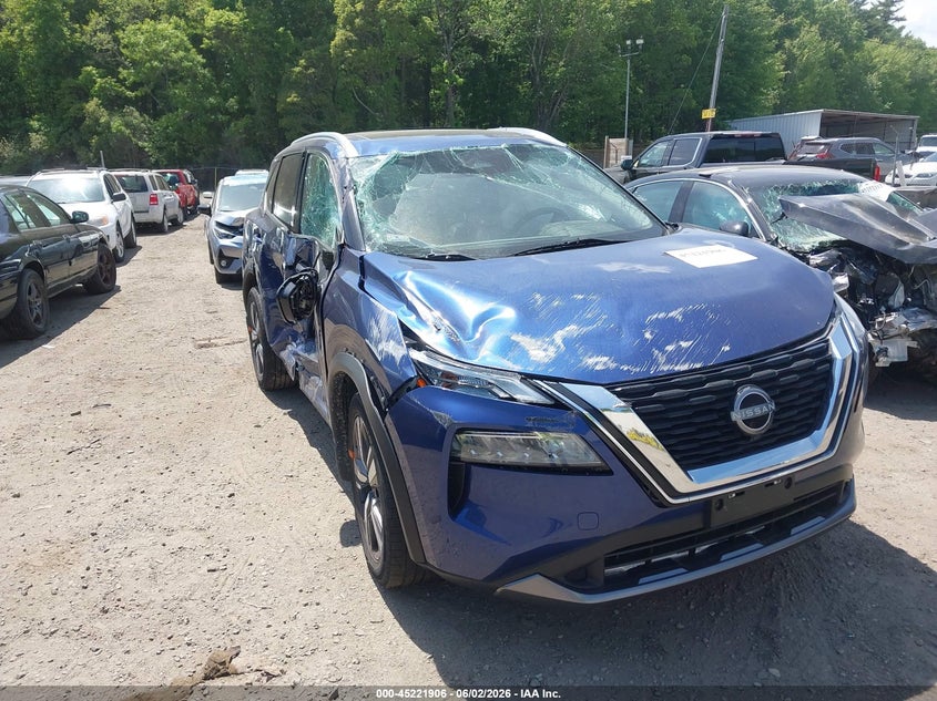 2023 Nissan Rogue VIN JN8BT3CB8PW471386 IAAI salvage auction — ALL OVER, Salvage (Massachusetts), sold $2,800 on 2026-07-28 (photo 1)