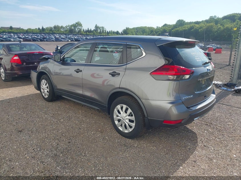 2017 Nissan Rogue VIN JN8AT2MV4HW278331 IAAI salvage auction — FRONT END, Salvage (Illinois), sold $950 on 2026-07-08 (photo 3)