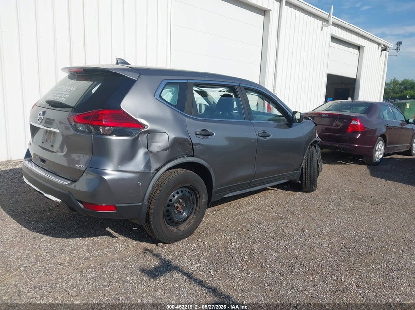 2017 Nissan Rogue VIN JN8AT2MV4HW278331 IAAI salvage auction — FRONT END, Salvage (Illinois), sold $950 on 2026-07-08 (photo 4)