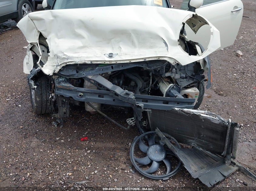 2010 Mini Cooper VIN WMWMF3C52ATZ27037 IAAI salvage auction — FRONT END, Salvage (Alabama), sold $225 on 2026-07-15 (photo 6)