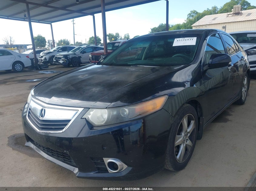 2012 Acura Tsx VIN JH4CU2F49CC004699 IAAI salvage auction — RIGHT REAR, Salvage Title, sold $1,250 on 2026-07-14 (photo 2)