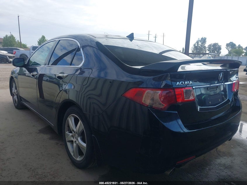 2012 Acura Tsx VIN JH4CU2F49CC004699 IAAI salvage auction — RIGHT REAR, Salvage Title, sold $1,250 on 2026-07-14 (photo 3)