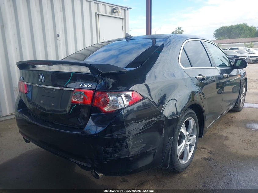2012 Acura Tsx VIN JH4CU2F49CC004699 IAAI salvage auction — RIGHT REAR, Salvage Title, sold $1,250 on 2026-07-14 (photo 4)