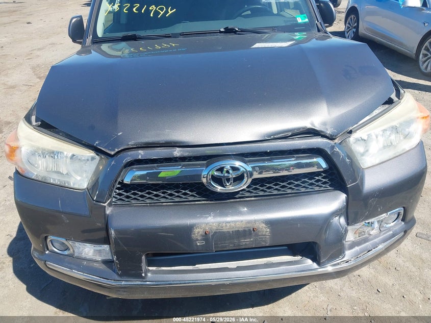 2012 Toyota 4runner VIN JTEBU5JRXC5087223 IAAI salvage auction — FRONT & REAR, Salvage (Virginia), sold $6,700 on 2026-07-28 (photo 6)