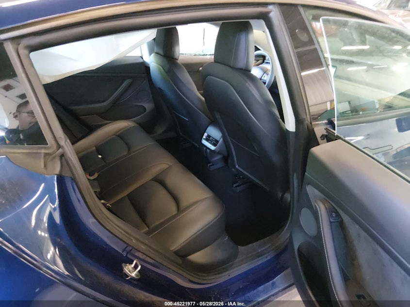 2021 Tesla Model 3 VIN 5YJ3E1EB7MF055941 IAAI salvage auction — LEFT SIDE, Salvage Title, sold $7,425 on 2026-09-03 (photo 8)