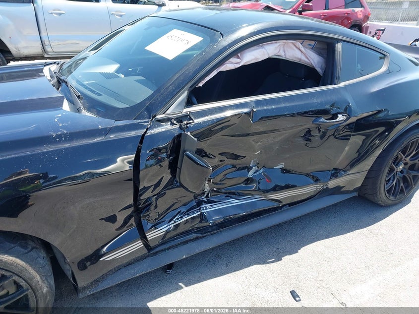 2015 Ford Mustang VIN 1FA6P8TH4F5351744 IAAI salvage auction — LEFT SIDE, Salvage Title, sold $3,300 on 2026-07-09 (photo 6)