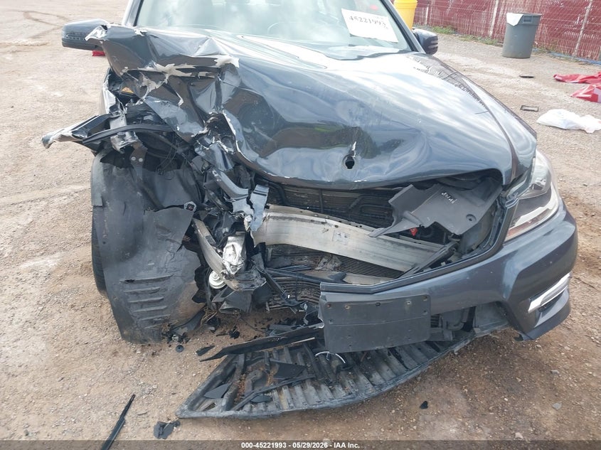 2014 Mercedes-benz C-klasse VIN WDDGF4HB8EA909329 IAAI salvage auction — FRONT END, Salvage Title, sold $400 on 2026-07-16 (photo 6)
