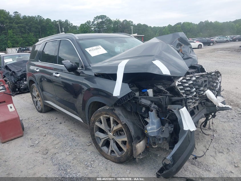 2020 Hyundai Palisade VIN KM8R44HE2LU066691 IAAI salvage auction — FRONT END, Salvage Title, sold $2,900 on 2026-07-21 (photo 1)