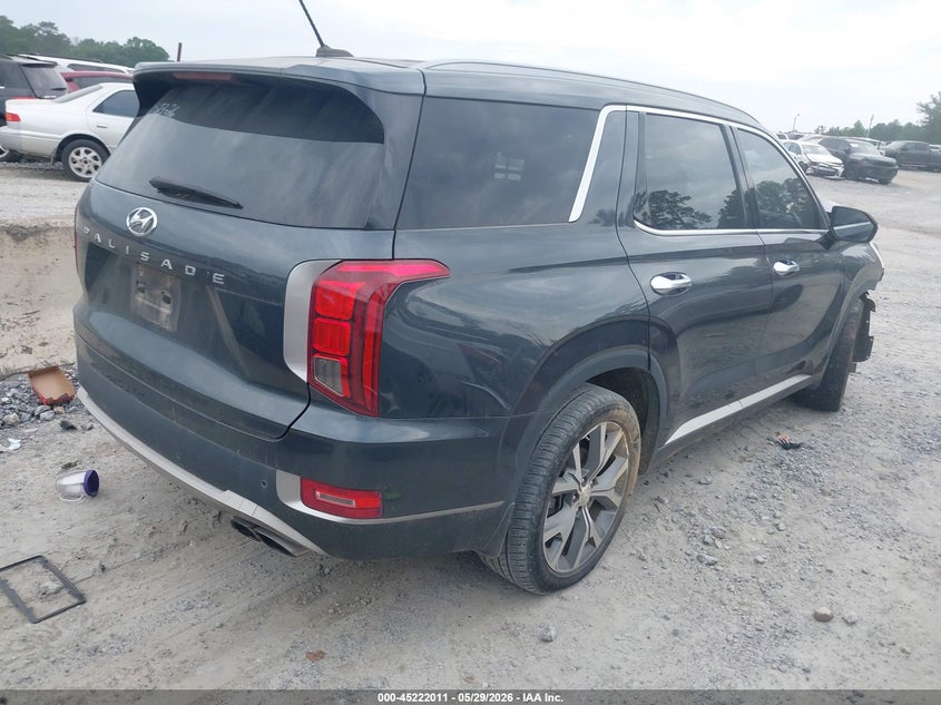 2020 Hyundai Palisade VIN KM8R44HE2LU066691 IAAI salvage auction — FRONT END, Salvage Title, sold $2,900 on 2026-07-21 (photo 4)