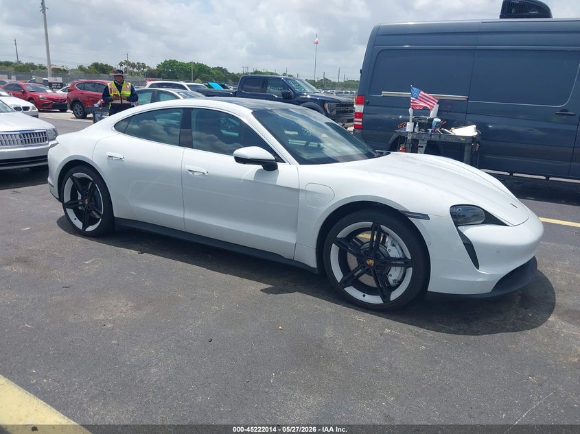 2022 Porsche Taycan VIN WP0AB2Y16NSA43280 IAAI salvage auction — UNDERCARRIAGE, Salvage Title, sold $38,750 on 2026-07-16 (photo 1)
