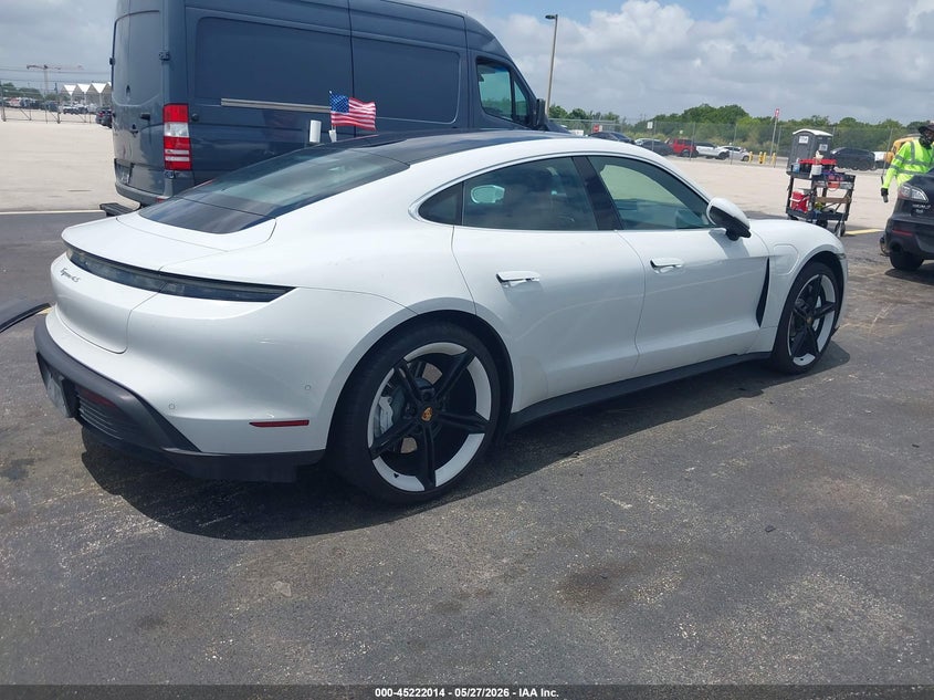 2022 Porsche Taycan VIN WP0AB2Y16NSA43280 IAAI salvage auction — UNDERCARRIAGE, Salvage Title, sold $38,750 on 2026-07-16 (photo 4)