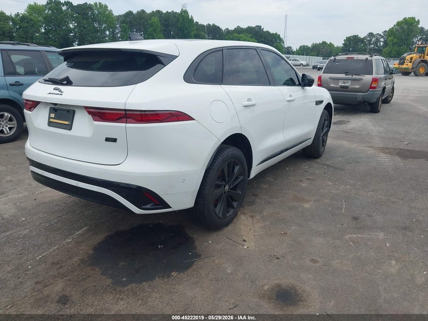 2026 Jaguar F-pace VIN SADCT2EX2TA759760 IAAI salvage auction — FRONT & REAR, Repossession Paperwork (Georgia), sold $14,700 on 2026-07-20 (photo 4)