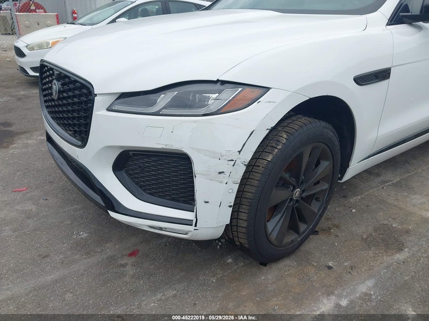 2026 Jaguar F-pace VIN SADCT2EX2TA759760 IAAI salvage auction — FRONT & REAR, Repossession Paperwork (Georgia), sold $14,700 on 2026-07-20 (photo 6)