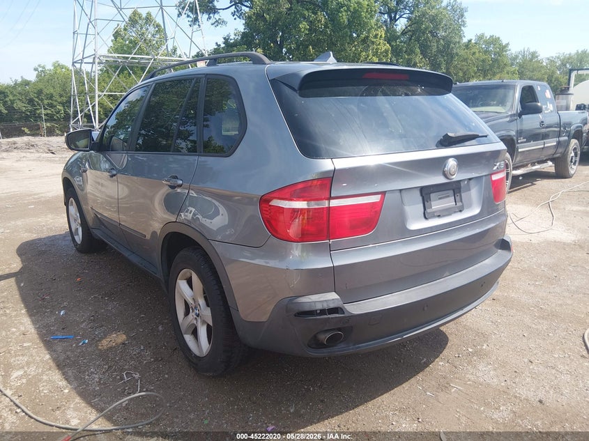 2008 BMW X5 VIN 5UXFE43548L036941 IAAI salvage auction — FRONT END, Clear (Indiana), sold $250 on 2026-07-22 (photo 3)