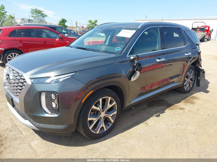 2022 Hyundai Palisade VIN KM8R4DHEXNU408603 IAAI salvage auction — REAR END, Salvage Title, sold $3,150 on 2026-07-29 (photo 2)
