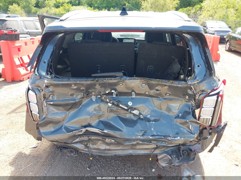 2022 Hyundai Palisade VIN KM8R4DHEXNU408603 IAAI salvage auction — REAR END, Salvage Title, sold $3,150 on 2026-07-29 (photo 6)