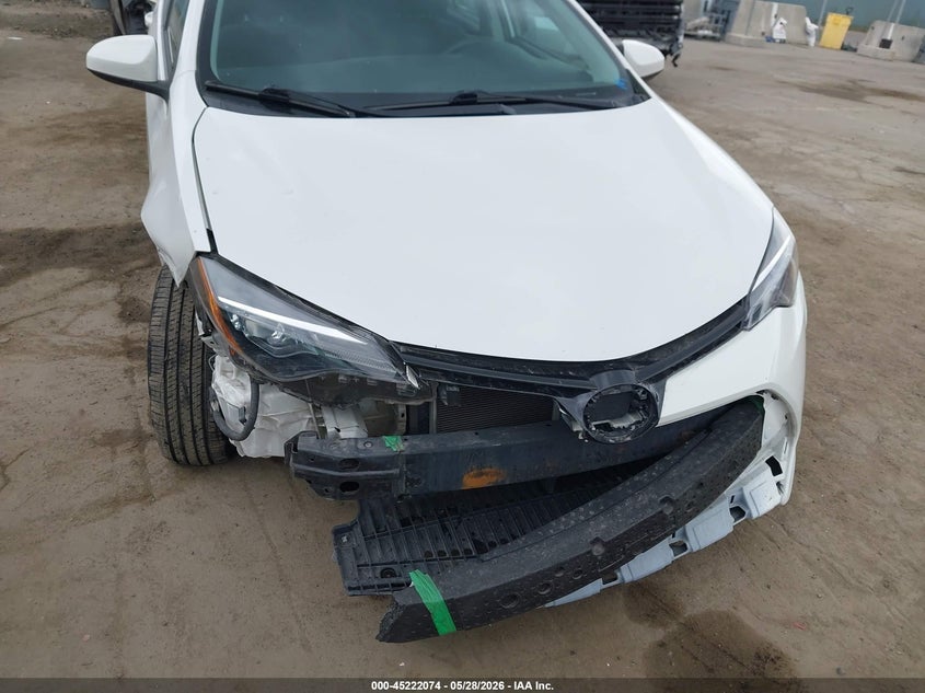 2018 Toyota Corolla VIN 5YFBURHE4JP836337 IAAI salvage auction — RIGHT FRONT, Salvage Title, sold $4,400 on 2026-07-29 (photo 6)