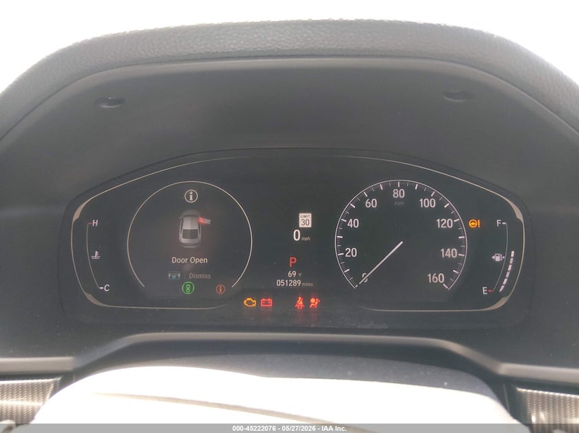2021 Honda Accord VIN 1HGCV1F39MA089509 IAAI salvage auction — SIDE, Salvage Title, sold $4,500 on 2026-07-29 (photo 7)