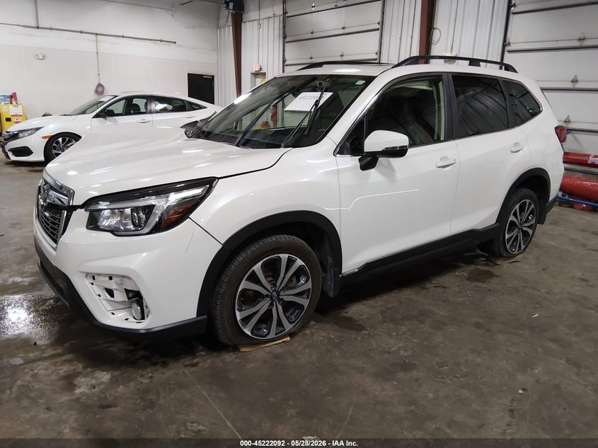 2020 Subaru Forester VIN JF2SKAUC6LH449784 IAAI salvage auction — FRONT END, Salvage Title, sold $25 on 2026-07-28 (photo 2)