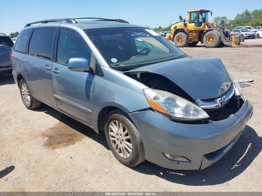 2007 Toyota Sienna VIN 5TDBK22C07S001596 IAAI salvage auction — FRONT END, Salvage (Illinois), sold $1,525 on 2026-07-08 (photo 1)
