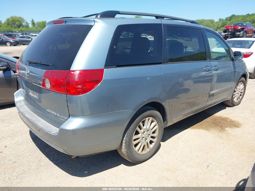 2007 Toyota Sienna VIN 5TDBK22C07S001596 IAAI salvage auction — FRONT END, Salvage (Illinois), sold $1,525 on 2026-07-08 (photo 4)