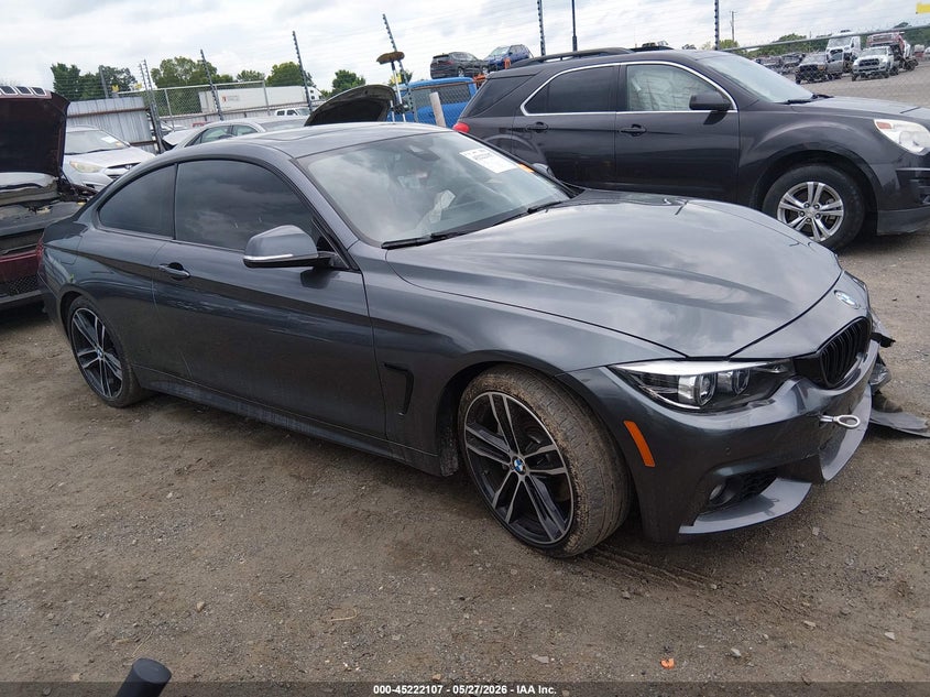 2020 BMW 4er VIN WBA4W3C09LAG91685 IAAI salvage auction — FRONT END, Salvage Title, sold $6,700 on 2026-07-29 (photo 1)