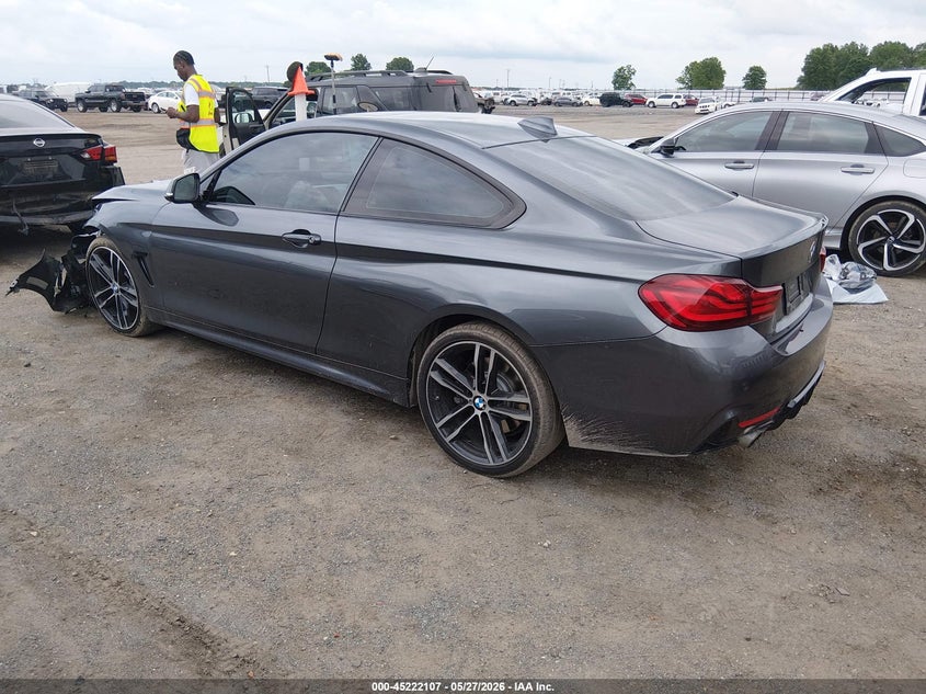 2020 BMW 4er VIN WBA4W3C09LAG91685 IAAI salvage auction — FRONT END, Salvage Title, sold $6,700 on 2026-07-29 (photo 3)