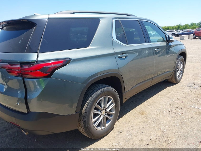2022 Chevrolet Traverse VIN 1GNERGKWXNJ142970 IAAI salvage auction — REAR END, Salvage Title, sold $7,900 on 2026-07-30 (photo 4)
