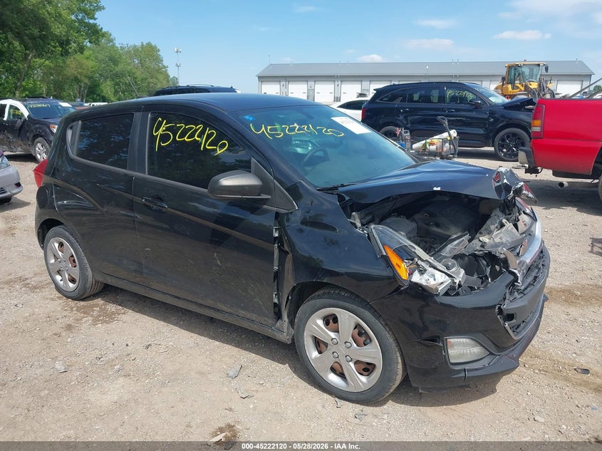 2020 Chevrolet Spark VIN KL8CB6SA6LC476619 IAAI salvage auction — FRONT END, Salvage Title, sold $950 on 2026-07-08 (photo 1)