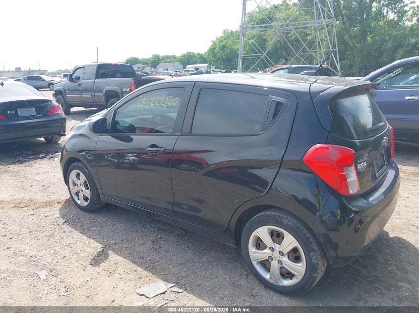 2020 Chevrolet Spark VIN KL8CB6SA6LC476619 IAAI salvage auction — FRONT END, Salvage Title, sold $950 on 2026-07-08 (photo 3)