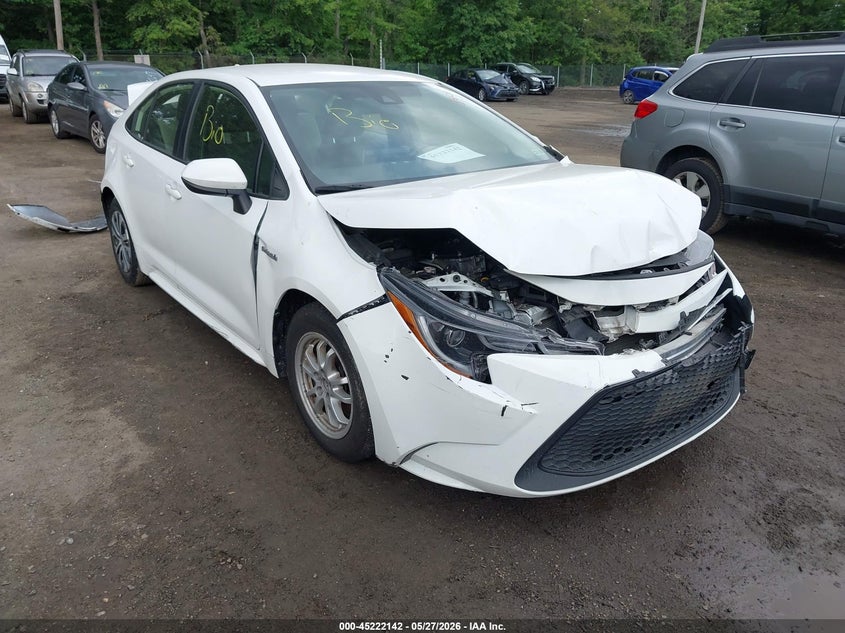 2021 Toyota Corolla VIN JTDEAMDE5MJ023547 IAAI salvage auction — FRONT & REAR, Salvage Title, sold $2,750 on 2026-07-15 (photo 1)