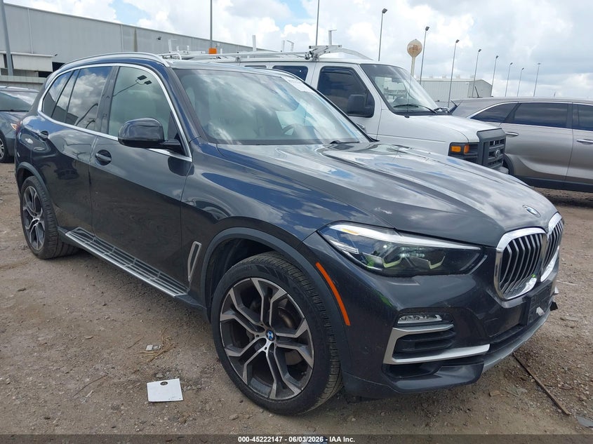 2021 BMW X5 VIN 5UXCR4C00M9F24631 IAAI salvage auction — REAR END, Original (Texas), sold $16,900 on 2026-07-07 (photo 1)