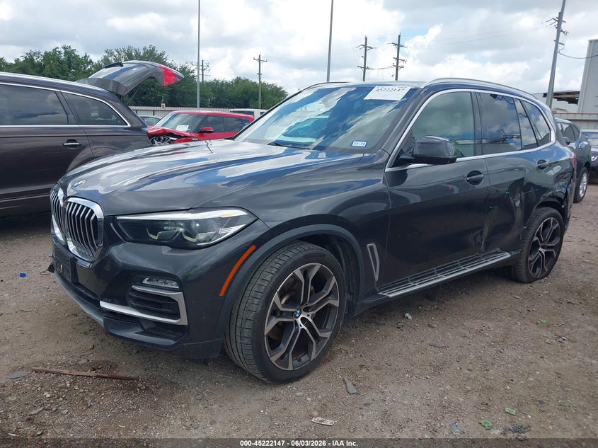 2021 BMW X5 VIN 5UXCR4C00M9F24631 IAAI salvage auction — REAR END, Original (Texas), sold $16,900 on 2026-07-07 (photo 2)