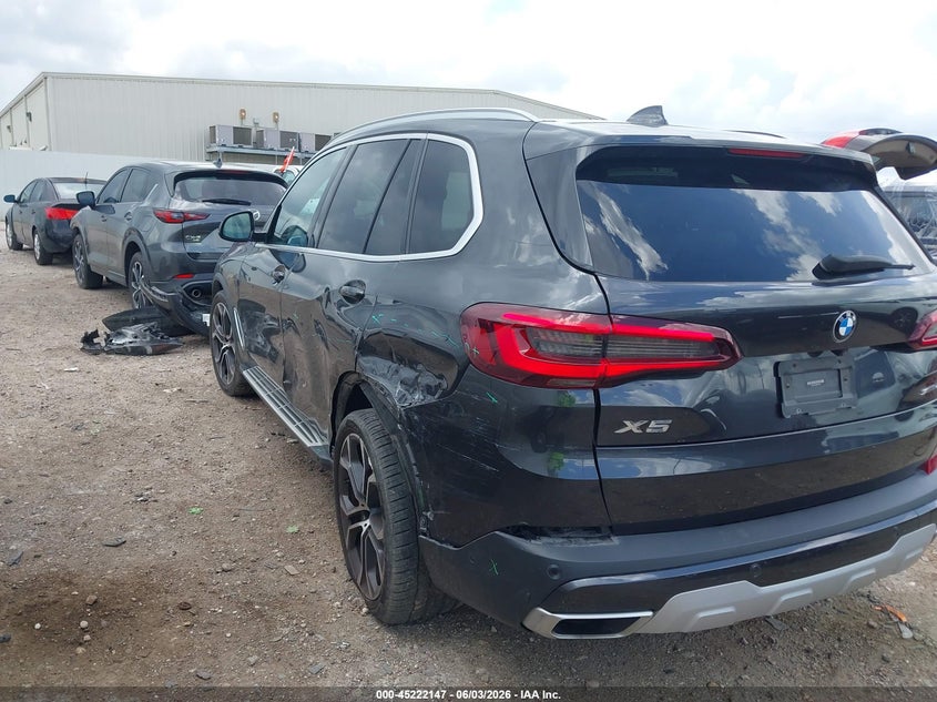 2021 BMW X5 VIN 5UXCR4C00M9F24631 IAAI salvage auction — REAR END, Original (Texas), sold $16,900 on 2026-07-07 (photo 3)