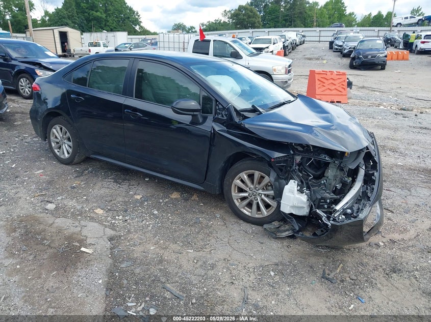 2023 Toyota Corolla VIN JTDB4MEE0P3013204 IAAI salvage auction — FRONT END, Salvage Title, sold $3,150 on 2026-07-22 (photo 1)