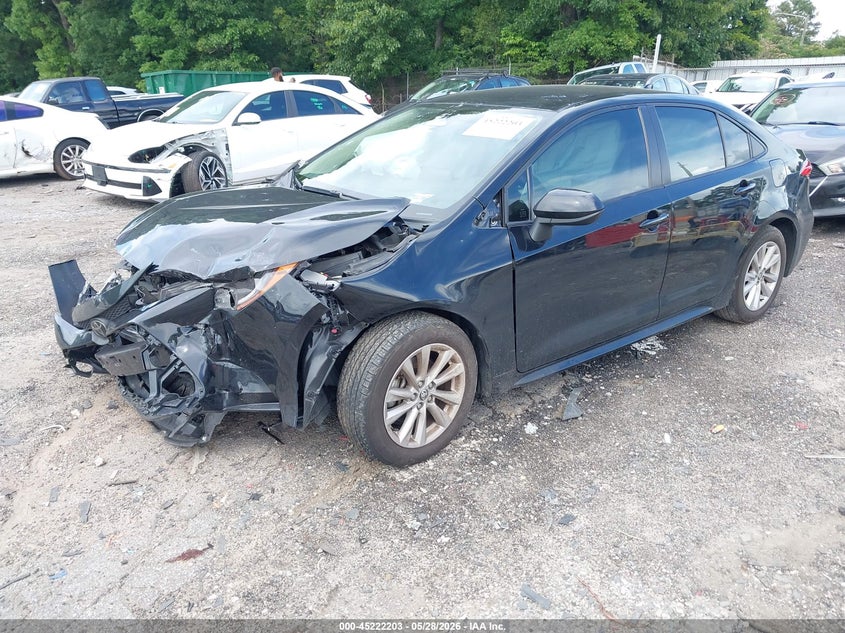 2023 Toyota Corolla VIN JTDB4MEE0P3013204 IAAI salvage auction — FRONT END, Salvage Title, sold $3,150 on 2026-07-22 (photo 2)