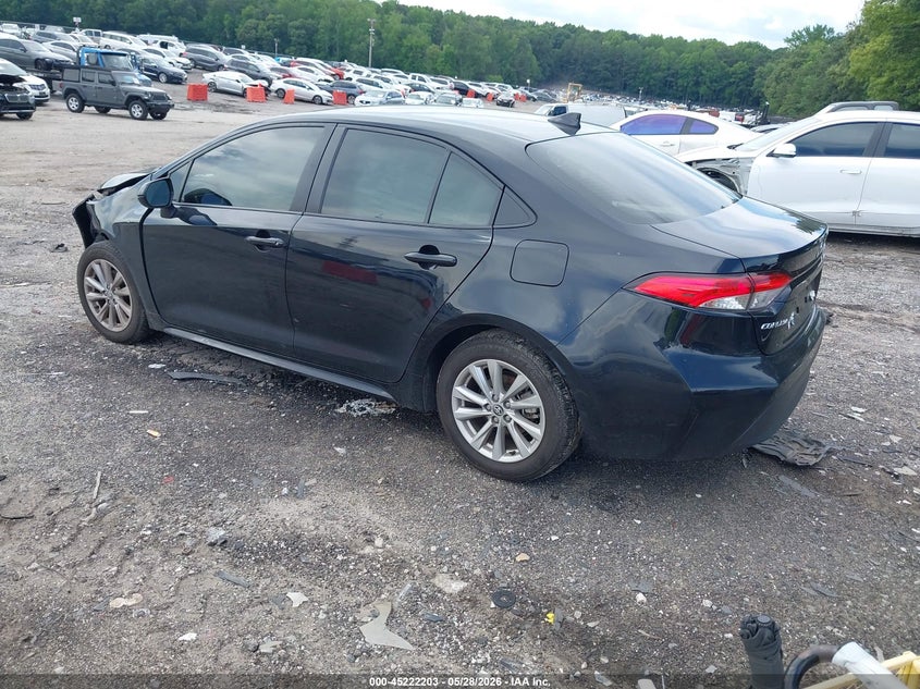 2023 Toyota Corolla VIN JTDB4MEE0P3013204 IAAI salvage auction — FRONT END, Salvage Title, sold $3,150 on 2026-07-22 (photo 3)
